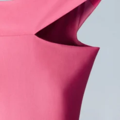 Robe Col Asymétrique -Promos Chaudine Magasin 47016716 81 D8