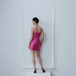 Robe Plissée Volume -Promos Chaudine Magasin 47046713 88 R