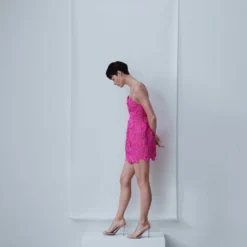 Robe Guipure Bretelles 9 Robe Guipure Bretelles -Promos Chaudine Magasin 47056712 88 D1