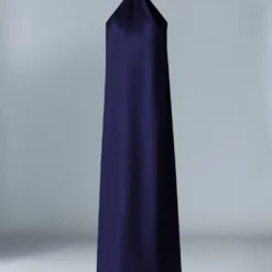 Robe En Satin à Col Rigide 27 Robe En Satin à Col Rigide -Promos Chaudine Magasin 47076712 57 B