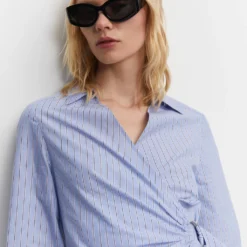 Robe Chemise Détail Métallique -Promos Chaudine Magasin 57000152 52 D1