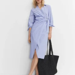 Robe Chemise Détail Métallique -Promos Chaudine Magasin 57000152 52 D2