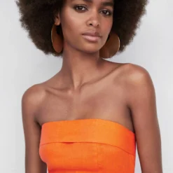 Robe Bustier Lin -Promos Chaudine Magasin 57000227 20 D1