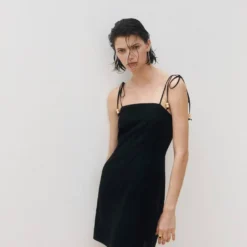 Robe Lin Détails Perles 20 Robe Lin Détails Perles -Promos Chaudine Magasin 57000256 99 D6