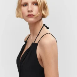 Robe Parties Ajourées Bretelles Doubles -Promos Chaudine Magasin 57000271 99 D1