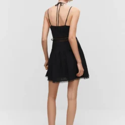 Robe Parties Ajourées Bretelles Doubles -Promos Chaudine Magasin 57000271 99 R