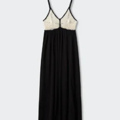 Robe Empiècement Crochet -Promos Chaudine Magasin 57000272 99 B