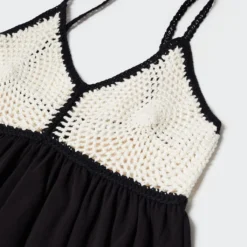 Robe Empiècement Crochet -Promos Chaudine Magasin 57000272 99 D8