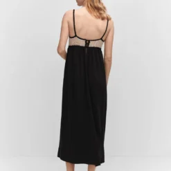 Robe Empiècement Crochet -Promos Chaudine Magasin 57000272 99 R