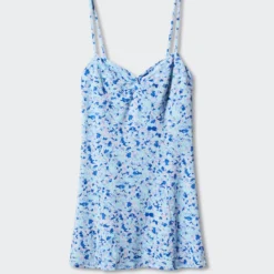 Robe Courte Imprimée -Promos Chaudine Magasin 57000352 52 B