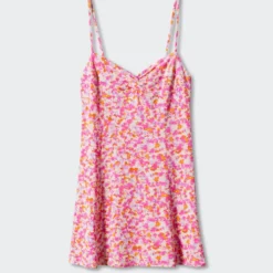 Robe Courte Imprimée -Promos Chaudine Magasin 57000352 85 B