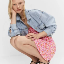 Robe Courte Imprimée -Promos Chaudine Magasin 57000352 85 D2