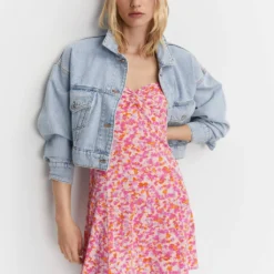 Robe Courte Imprimée -Promos Chaudine Magasin 57000352 85 D4