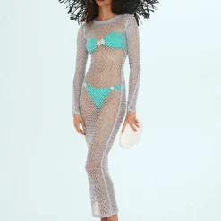 Robe Maille Métallisée -Promos Chaudine Magasin 57000400 PL D2