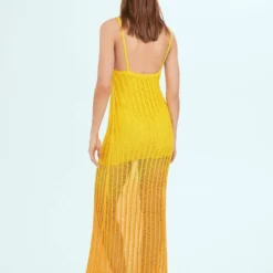 Robe Maille Empiècements Ajourés -Promos Chaudine Magasin 57000404 15 R