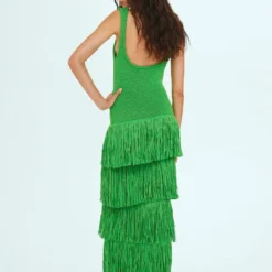 Robe Maille à Franges -Promos Chaudine Magasin 57000405 43 R