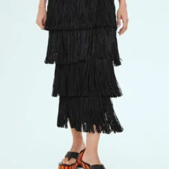 Robe Maille à Franges -Promos Chaudine Magasin 57000405 99 D2