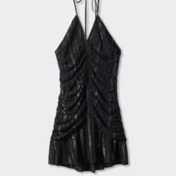 Robe Froncée Volants -Promos Chaudine Magasin 57000784 99 B