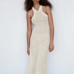 Robe Crochet Emmanchures Américaines