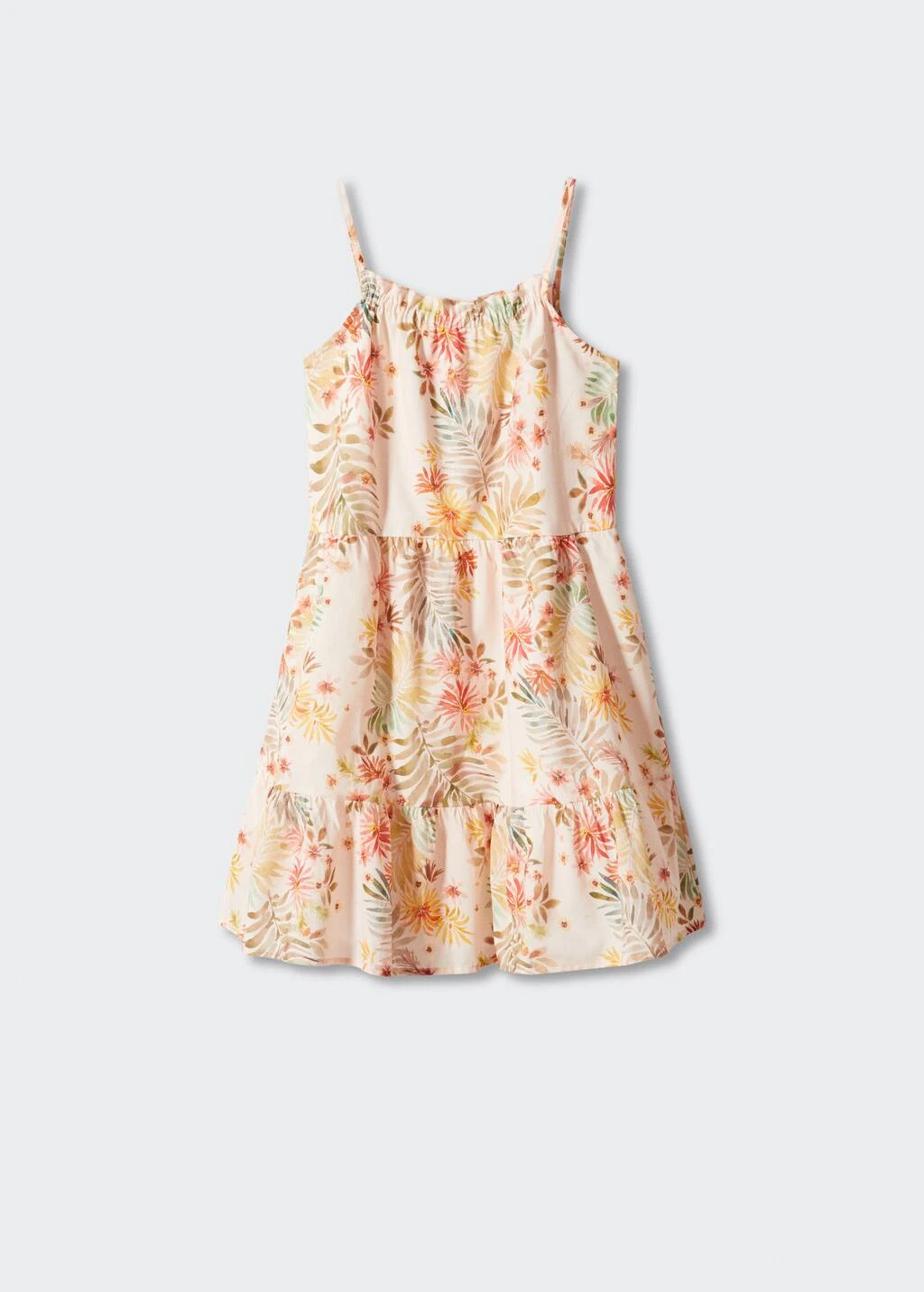 Robe En Imprimé Feuilles 2 Robe En Imprimé Feuilles – Image 2