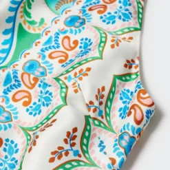 Robe Satinée Paisley 14 Robe Satinée Paisley -Promos Chaudine Magasin 57001132 02 D8