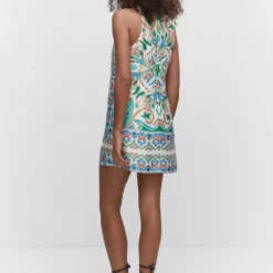 Robe Satinée Paisley 10 Robe Satinée Paisley -Promos Chaudine Magasin 57001132 02 R