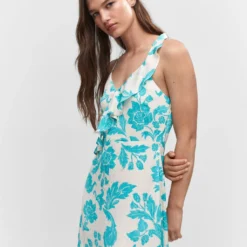 Robe Ouverture à Volants