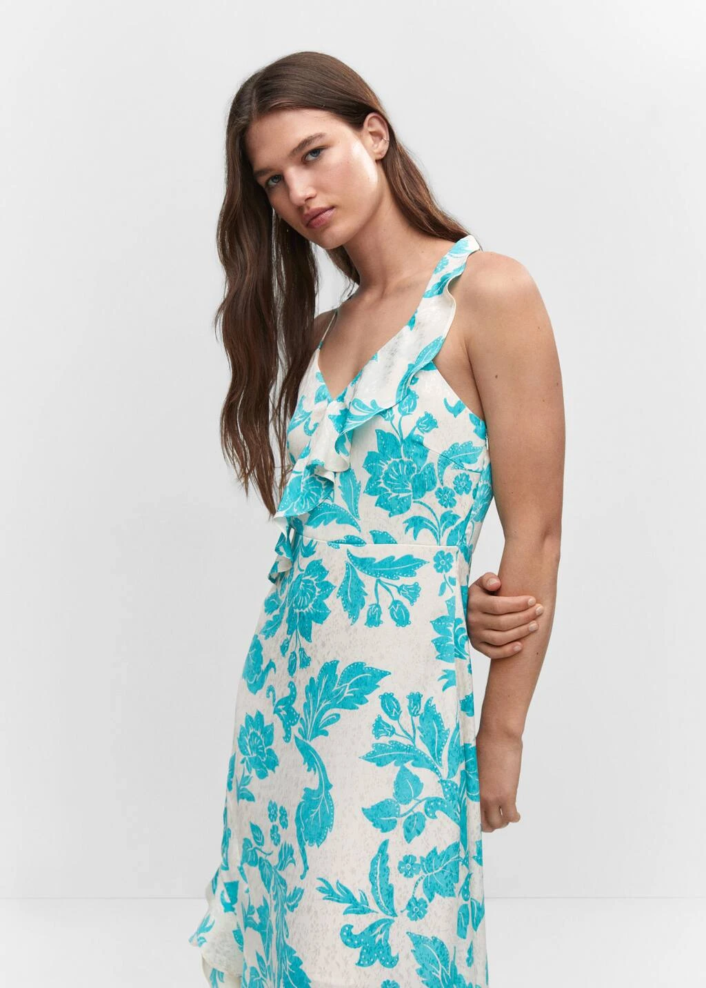 Robe Ouverture à Volants 1 Robe Ouverture à Volants