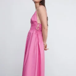 Robe Coton Nœuds Sur Les Côtés 20 Robe Coton Nœuds Sur Les Côtés -Promos Chaudine Magasin 57002892 85 D2