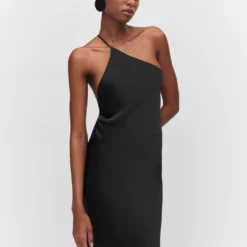 Robe Satinée Dos Nu