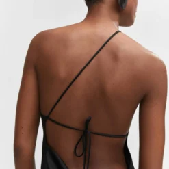 Robe Satinée Dos Nu -Promos Chaudine Magasin 57002893 99 D6