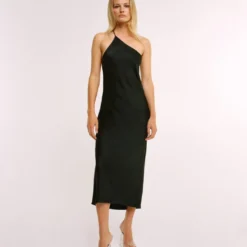 Robe Satinée Dos Nu -Promos Chaudine Magasin 57002893 99 D9