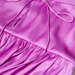 Robe Longue Satinée -Promos Chaudine Magasin 57002895 88 D8