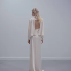 Robe Style Lingerie Détail Cape -Promos Chaudine Magasin 57003278 05 R