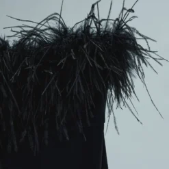 Robe Bustier Détail Plumes 16 Robe Bustier Détail Plumes -Promos Chaudine Magasin 57005154 99 D8