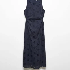 Robe Brodée Ouvertures Latérales 18 Robe Brodée Ouvertures Latérales -Promos Chaudine Magasin 57005795 56 B