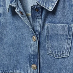 Robe Denim Volantée 6 Robe Denim Volantée -Promos Chaudine Magasin 57005985 TM D8