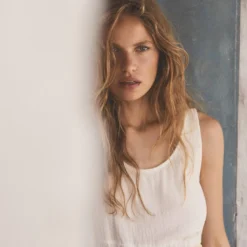 Robe évasée Coton -Promos Chaudine Magasin 57010101 01 D7