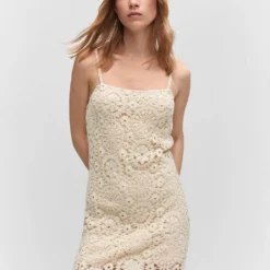 Robe Courte Crochet -Promos Chaudine Magasin 57010279 05