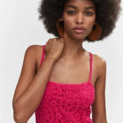 Robe Courte Crochet -Promos Chaudine Magasin 57010279 88 D1