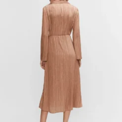 Robe Chemisier Satinée -Promos Chaudine Magasin 57010714 30 R