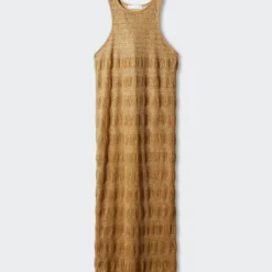 Robe Lurex Emmanchures Américaines -Promos Chaudine Magasin 57010753 CO B