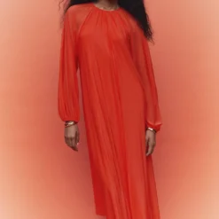 Robe Manches Bouffantes -Promos Chaudine Magasin 57010754 70 D7