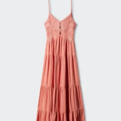 Robe évasée Brodée -Promos Chaudine Magasin 57012003 87 B