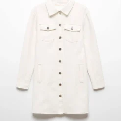 Robe En Jean Boutons -Promos Chaudine Magasin 57017123 02 B