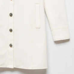 Robe En Jean Boutons -Promos Chaudine Magasin 57017123 02 D8