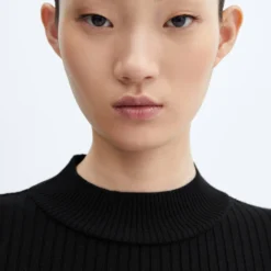 Robe Maille Côtelée Ouvertures -Promos Chaudine Magasin 57017755 99 D1