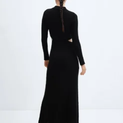 Robe Maille Côtelée Ouvertures -Promos Chaudine Magasin 57017755 99 R