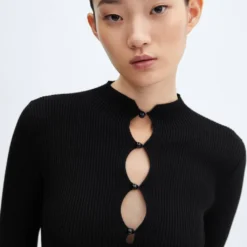 Robe Côtelée à Boutons 11 Robe Côtelée à Boutons -Promos Chaudine Magasin 57017756 99 D1