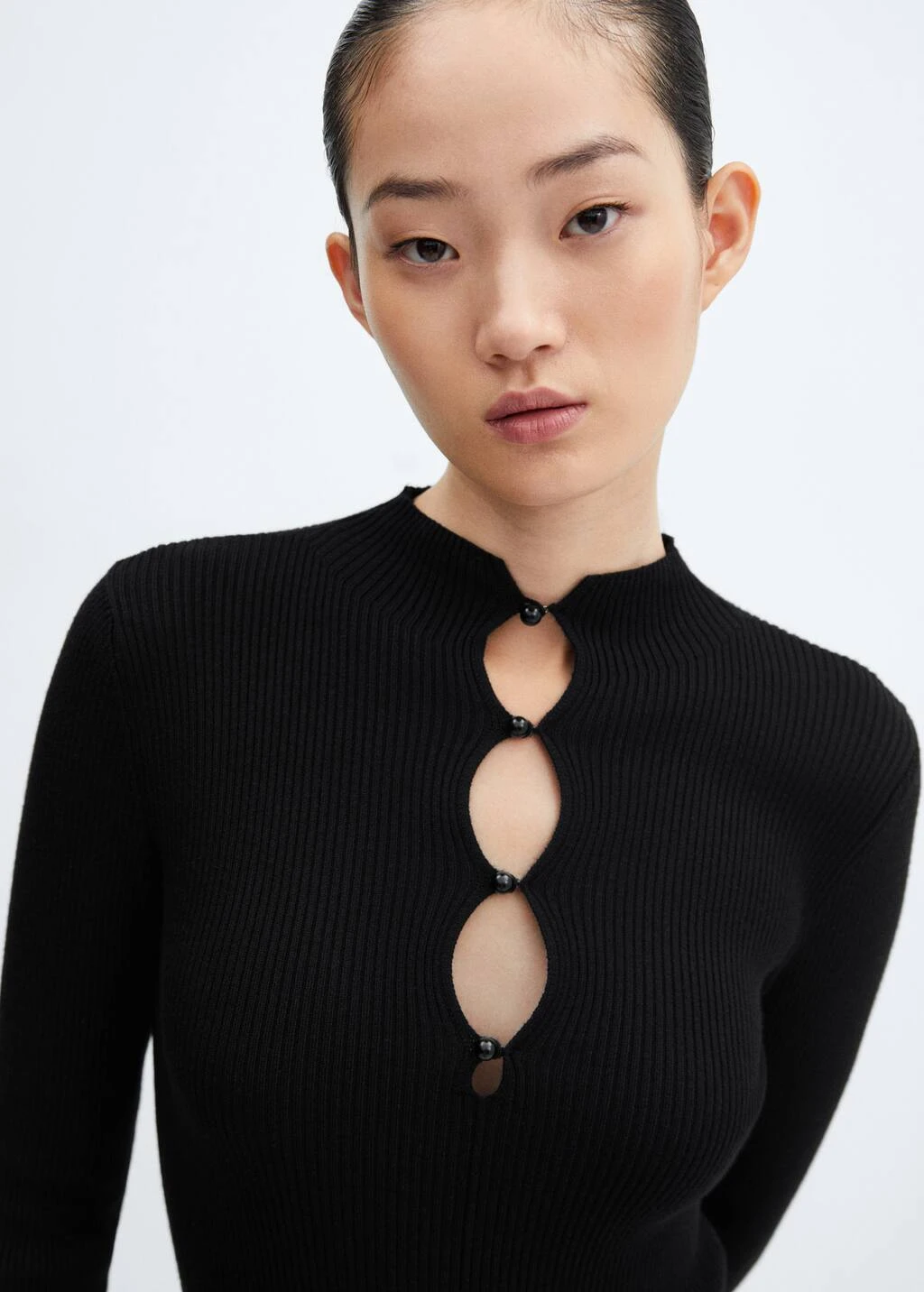 Robe Côtelée à Boutons 4 Robe Côtelée à Boutons – Image 4